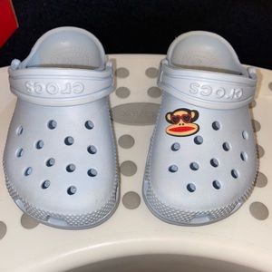 LIGHT BLUE TODDLER CROCS | SIZE C 9 | UNISEX